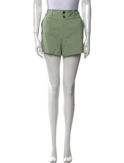 Pre-owned Alice And Olivia Mini Shorts In Green