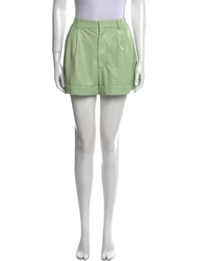 Pre-owned Alice And Olivia Mini Shorts In Green