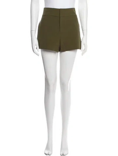 Pre-owned Alice And Olivia Mini Shorts In Green