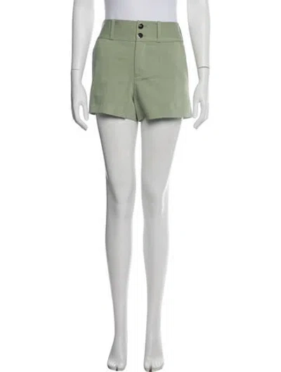 Pre-owned Alice And Olivia Mini Shorts In Green