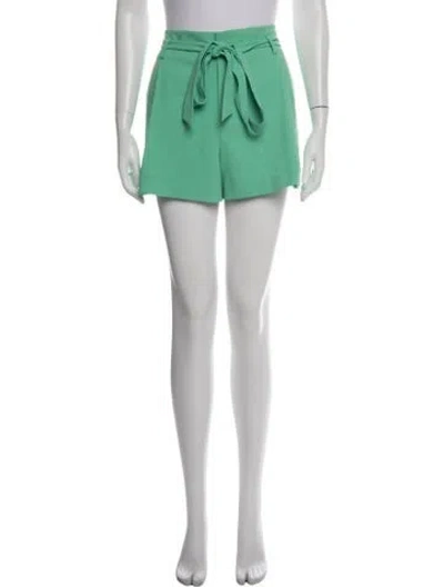 Pre-owned Alice And Olivia Mini Shorts In Green
