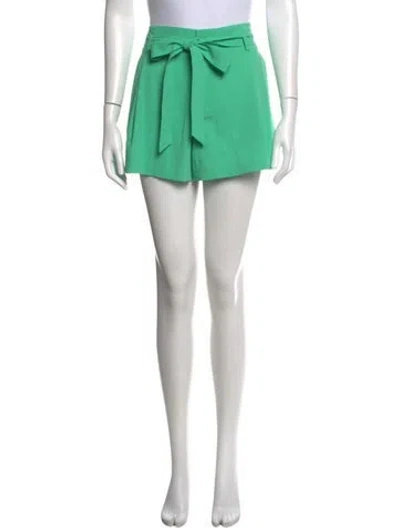 Pre-owned Alice And Olivia Mini Shorts In Green