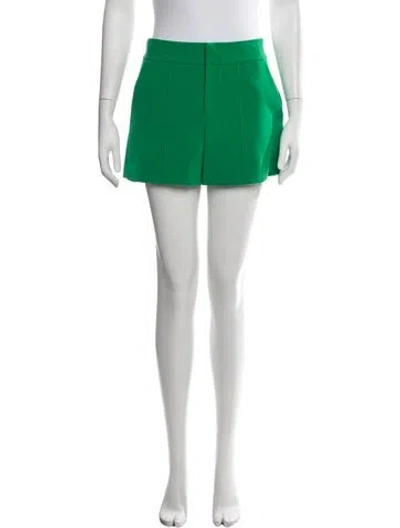 Pre-owned Alice And Olivia Mini Shorts In Green