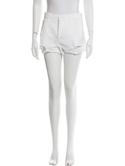 Pre-owned Alice And Olivia Mini Shorts In Neutral