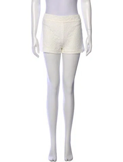 Pre-owned Alice And Olivia Mini Shorts In Neutral