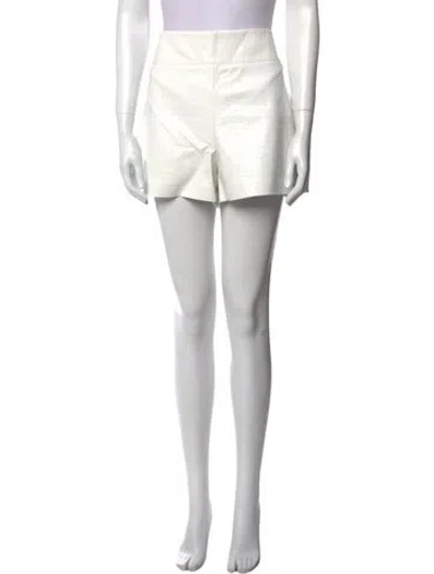 Pre-owned Alice And Olivia Mini Shorts In Neutral