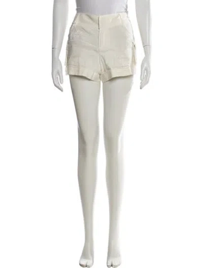 Pre-owned Alice And Olivia Mini Shorts In Neutral