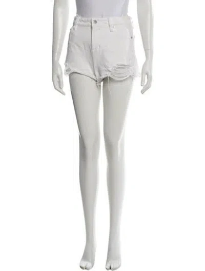 Pre-owned Alice And Olivia Mini Shorts In Neutral