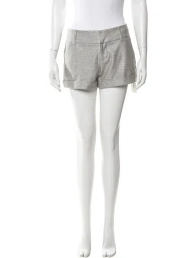 Pre-owned Alice And Olivia Mini Shorts In Neutral