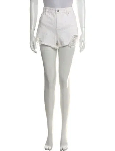 Pre-owned Alice And Olivia Mini Shorts In Neutral