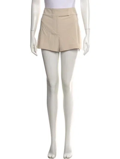 Pre-owned Alice And Olivia Mini Shorts In Neutral