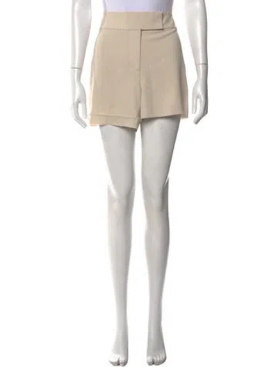 Pre-owned Alice And Olivia Mini Shorts In Neutral