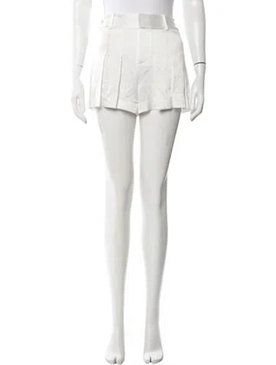 Pre-owned Alice And Olivia Mini Shorts In Neutrals