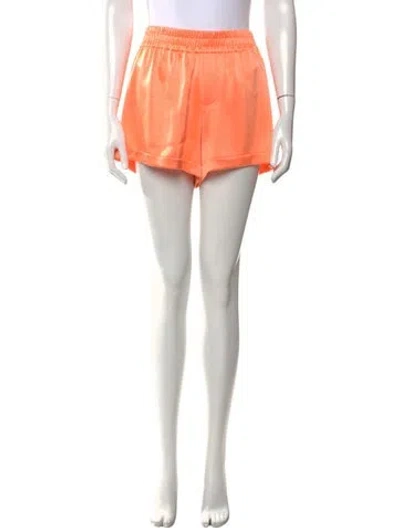 Pre-owned Alice And Olivia Mini Shorts In Orange