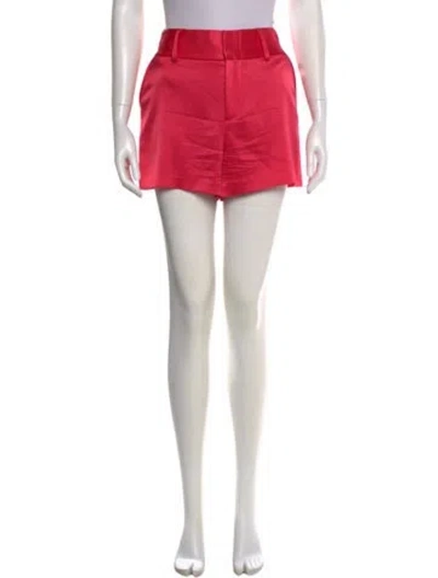Pre-owned Alice And Olivia Mini Shorts In Orange