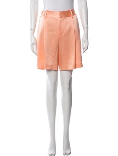Pre-owned Alice And Olivia Mini Shorts In Orange