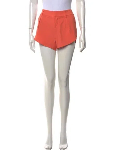 Pre-owned Alice And Olivia Mini Shorts In Orange