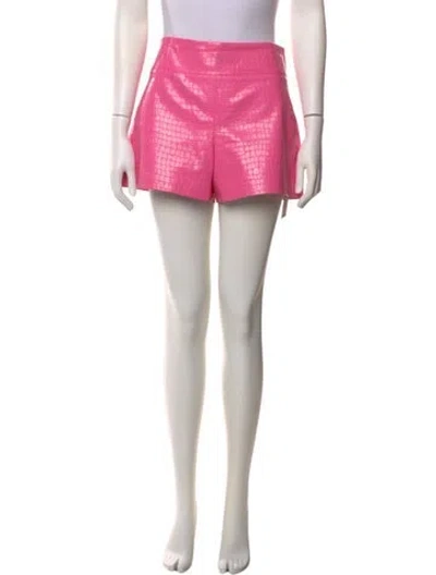 Pre-owned Alice And Olivia Mini Shorts In Pink