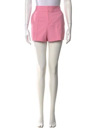 Pre-owned Alice And Olivia Mini Shorts In Pink