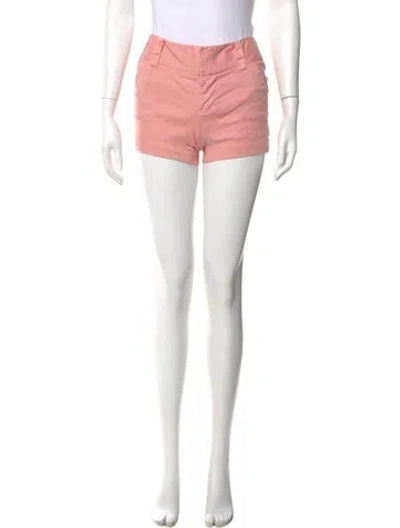 Pre-owned Alice And Olivia Mini Shorts In Pink