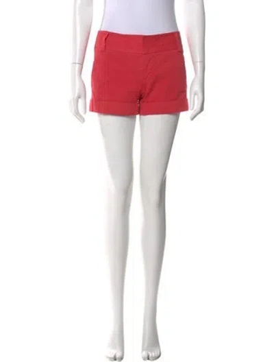 Pre-owned Alice And Olivia Mini Shorts In Pink