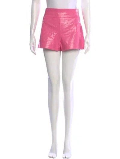 Pre-owned Alice And Olivia Mini Shorts In Pink