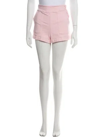Pre-owned Alice And Olivia Mini Shorts In Pink