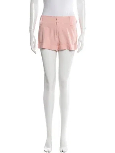 Pre-owned Alice And Olivia Mini Shorts In Pink