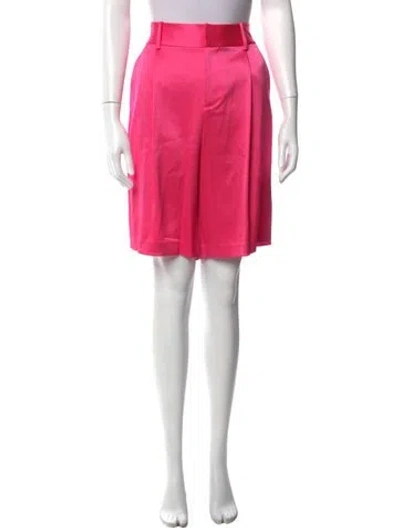 Pre-owned Alice And Olivia Mini Shorts In Pink