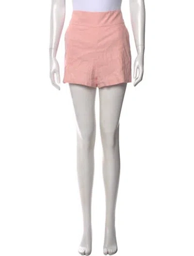Pre-owned Alice And Olivia Mini Shorts In Pink