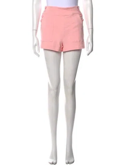 Pre-owned Alice And Olivia Mini Shorts In Pink