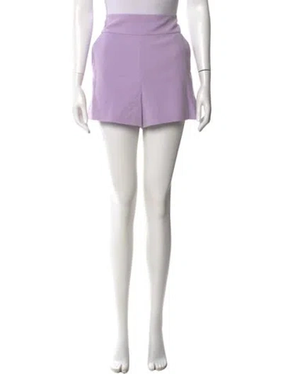 Pre-owned Alice And Olivia Mini Shorts In Purple