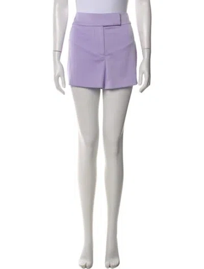 Pre-owned Alice And Olivia Mini Shorts In Purple