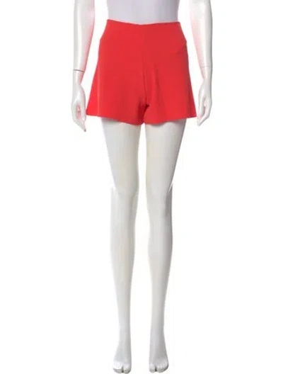 Pre-owned Alice And Olivia Mini Shorts In Red