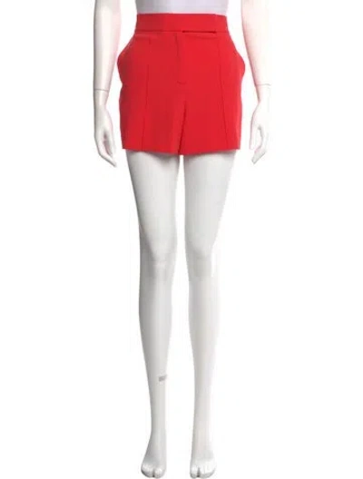 Pre-owned Alice And Olivia Mini Shorts In Red