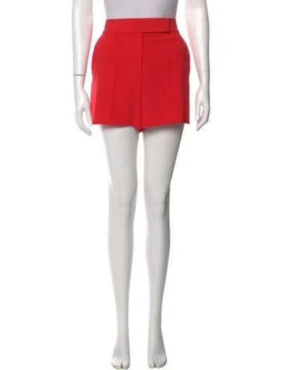 Pre-owned Alice And Olivia Mini Shorts In Red