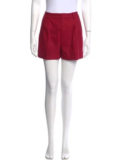 Pre-owned Alice And Olivia Mini Shorts In Red