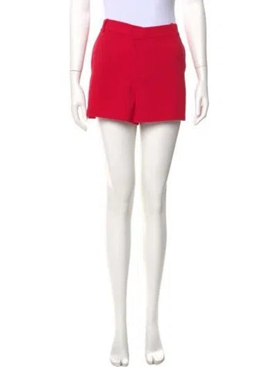 Pre-owned Alice And Olivia Mini Shorts In Red