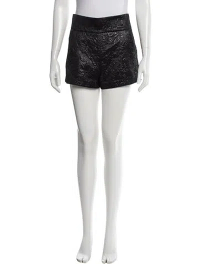 Pre-owned Alice And Olivia Mini Shorts W/ Tags In Black