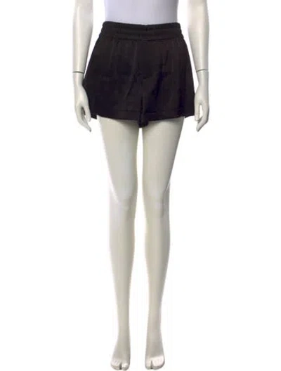 Pre-owned Alice And Olivia Mini Shorts W/ Tags In Black
