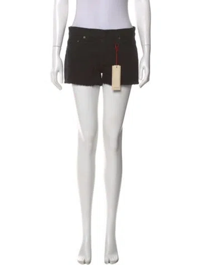 Pre-owned Alice And Olivia Mini Shorts W/ Tags In Black