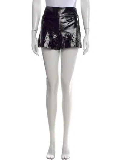 Pre-owned Alice And Olivia Mini Shorts W/ Tags In Black