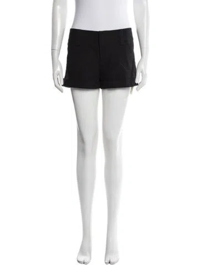 Pre-owned Alice And Olivia Mini Shorts W/ Tags In Black