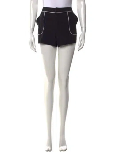 Pre-owned Alice And Olivia Mini Shorts W/ Tags In Black
