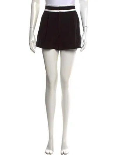 Pre-owned Alice And Olivia Mini Shorts W/ Tags In Black