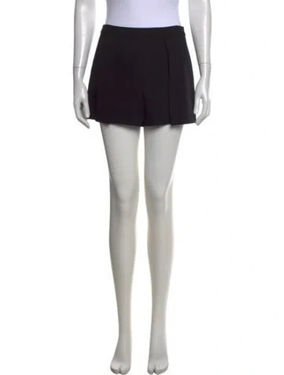 Pre-owned Alice And Olivia Mini Shorts W/ Tags In Black