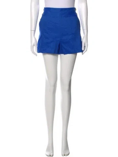 Pre-owned Alice And Olivia Mini Shorts W/ Tags In Blue