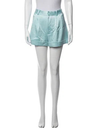 Pre-owned Alice And Olivia Mini Shorts W/ Tags In Blue