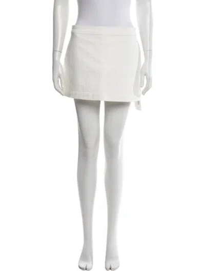 Pre-owned Alice And Olivia Mini Shorts W/ Tags In Neutrals