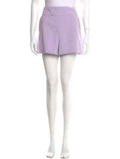 Pre-owned Alice And Olivia Mini Shorts W/ Tags In Purple